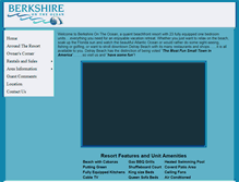 Tablet Screenshot of berkshireontheocean.com